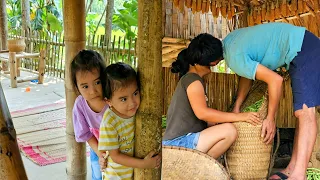 Family Life - Hon Goes to Sell Beans on a Long, Hot Day, Ninh Takes Care of Her Children &the Garden