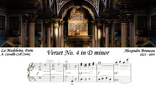 Alexandre Bruneau - Verset No. 4 in D minor, Op. 407