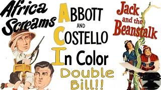 Abbott And Costello In Color!! Double Bill 2!!