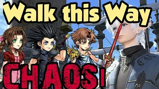 DFFOO [GL] Walk this Way CHAOS. Zack Aerith Bartz (Schwifty)