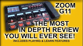 ZOOM G11 Multi Effects Processor Review | Best in depth review