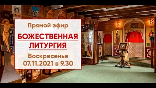 ☦ Прямой эфир | Божественная литургия в храме Николая Японского | 07.11.2021 г. в 9.30