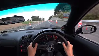 Mazda RX7 FD3s POV Acceleration and Cruising