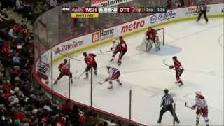 Kyle Turris open net Goal (Washington Capitals vs Ottawa Senators April 18, 2013) NHL HD