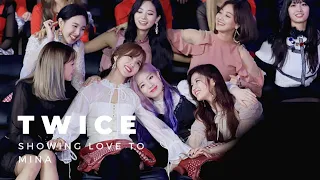 TWICE SHOWING LOVE TO MINA