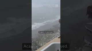 Scenes of devastation in Acapulco, Mexico, following Hurricane Otis