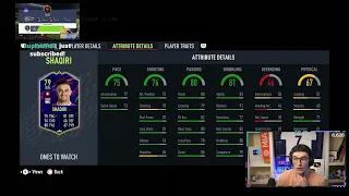 Nick reacts to Shaqiri OTW SBC