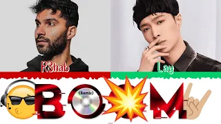 💥💿 LAY (레이/射线) - BOOM (R3HAB Remix) [Color Coded Lyrics Chin|Pin|Esp] 💿💥