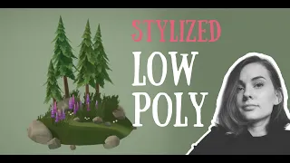 Делаем стилизованные low poly модельки в Blender для игр вместе с Rita Mirgo