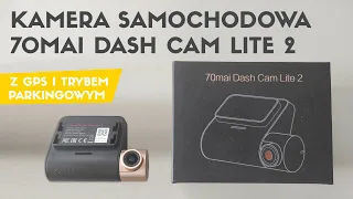 Kamera samochodowa 70mai Dash Cam Lite 2 - test