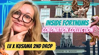 INSIDE FORTNUM & MASON - Coronation Collection | LV x Kusama 2nd Drop | LONDON LUXURY SHOPPING VLOG
