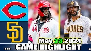Cincinnati Reds Vs San Diego Padres (05/27/24) FULL GAME Highlights | MLB Season 2024
