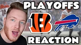 Swedish Soccer Fan Reaction to Cincinnati Bengals vs. Buffalo Bills 2023 Divisional Round Highlights