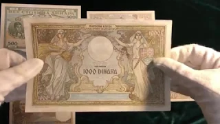 Такая красота должна быть в коллекции!#Банкноты Югославии 1929-1941