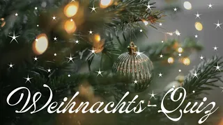 Weihnachts Quiz 🎄🎅🎁 Teste dein Wissen 👀📚❓