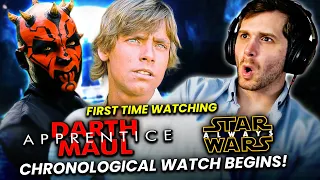 STAR WARS ALWAYS TRAILER / DARTH MAUL APPRENTICE First Time Watching (CHRONOLOGICAL REACTIONS!)