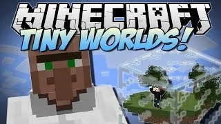 Minecraft | TINY WORLDS & GIANT MOBS! (Little Blocks & Gulliver!) | Mod Showcase