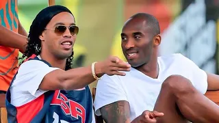 What ronaldinho told kobe bryant about messi in 2004 ? Sketches