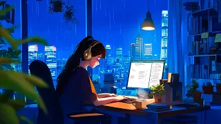 Late Night Vibes 🌙 Study music ~ Study / relax / stress relief ~ Chill lofi mix