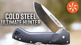 Cold Steel Ultimate Hunter Outdoor Folding Knife Now Available at KnifeCenter.com