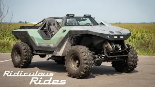 Halo Fan Builds A Real Life Warthog | RIDICULOUS RIDES