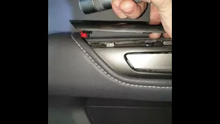 Снятие обшивки двери Lexus NX 250