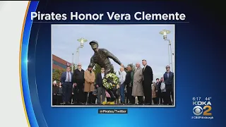 Pittsburgh Pirates Take Moment To Remember Vera Clemente