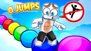 Roblox BUT I have LIMITED JUMPS!