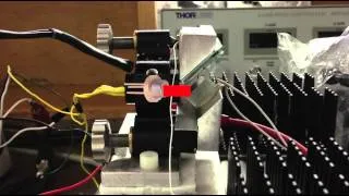 Aligning an Extended Cavity Diode Laser SAMPLE