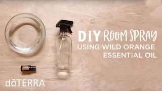 DIY Natural Room Spray with Essential Oils