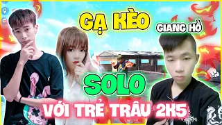 FREE FIRE | ĐỨC MÕM GẠ KÈO SOLO VỚI TRẺ TRÂU 2K5, ĐỤNG ĐỘ CON ''ÔNG TRÙM" !!!