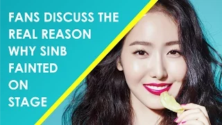 Fans Discuss The Real Reason Why SINB Fainted On Stage