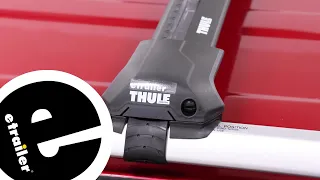 etrailer | Thule Edge Crossbars Raised Rail Feet Review