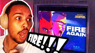 ANIMATOR REACTS TO: Fire Again ft. Ashnikko // Official Music Video // VALORANT Champions 2022
