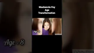 Mackenzie Foy Age Transformation Short Video .