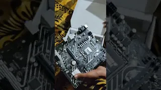 Asus H610M-E D4 mother board unboxing