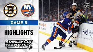 Second Round, Gm 6: Bruins @ Islanders 6/9/21 | NHL Highlights