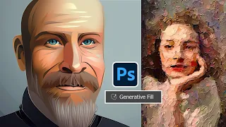 This TRICK Makes ART for You... Photoshop Generative Fill!