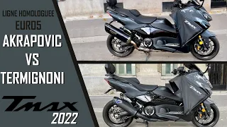 Termignoni ou Akrapovic pour le TMAX 2022 ??? YAM PARIS 15