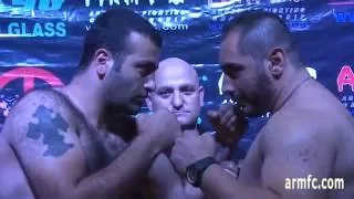 ArmFC 13 MMA Weigh ins HD