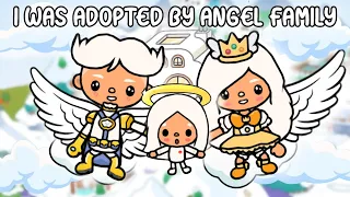 I Was Adopted By Angel Family | Toca Life World | Toca Boca