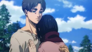 Eren And Mikasa | Somewhere Only We Know AMV | Attack on Titan |