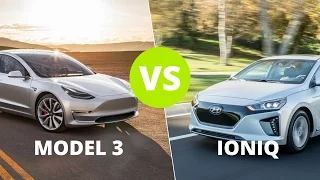 Tesla Model 3 vs Hyundai Ioniq Electric : Are these EVs in the same class?