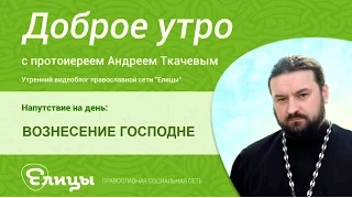 Вознесение Господне. Прот. Андрей Ткачев. Деяния апостолов. Проповедь