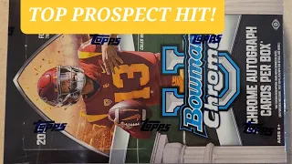 2023 Bowman Chrome University Football Hobby Box Top Prospect Hit Crazy Value 1K Subscriber Giveaway