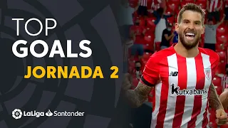 All goals Matchday 2 LaLiga Santander 2021/2022