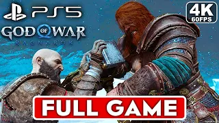 GOD OF WAR RAGNAROK Gameplay Walkthrough Part 1 FULL GAME [4K 60FPS PS5] - No Commentary