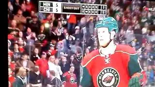 Minnesota Wild Chicago Blackhawks Shootout 1-9-10