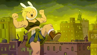 Female Muscle clip 435 - Adventure Time: Fionna and Cake