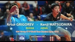 Artur Grigorev - Kenji Matsudaira. Russian Open 2013